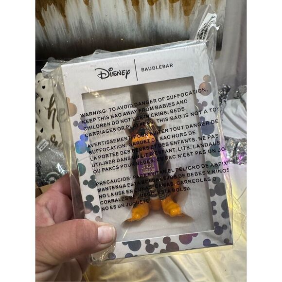 Baublebar Disney Pluto pirate dog  holiday Halloween bag charm/keychain glow - Picture 3 of 4